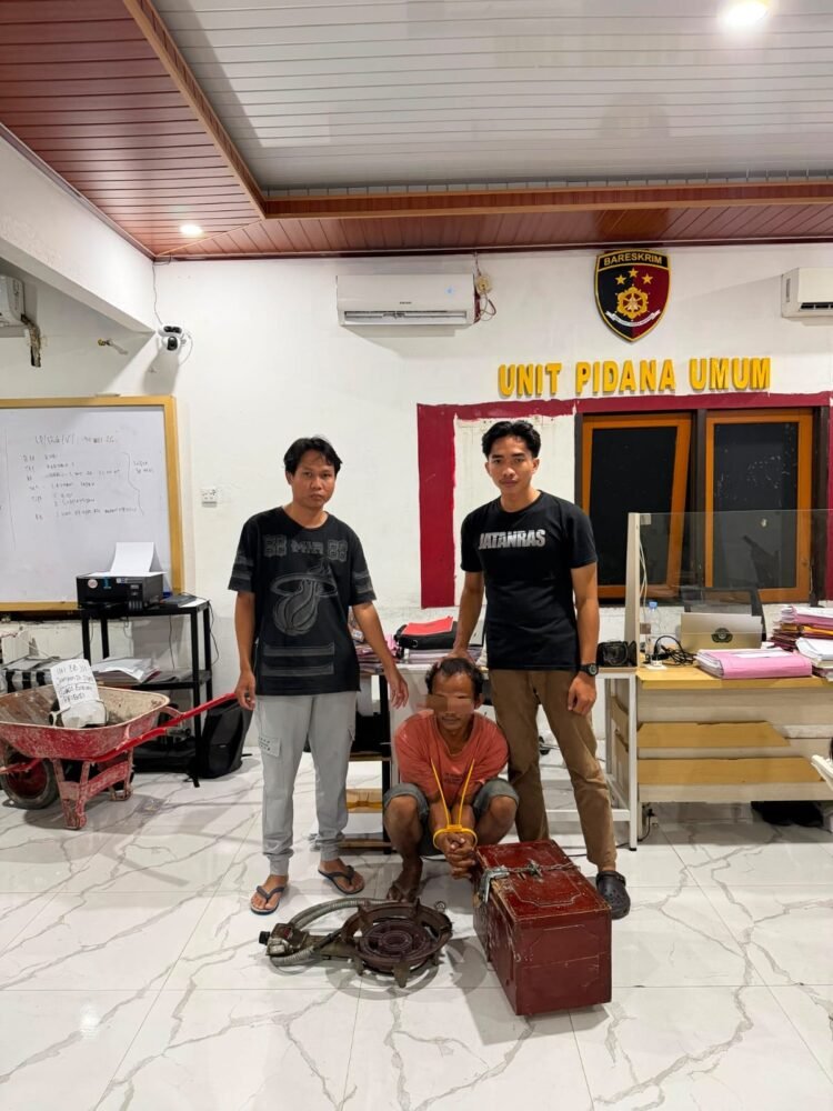 Curi Peralatan dan Kotak Amal Masjid, Polres Tarakan Amankan Pelaku Pencurian