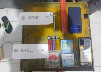 Berawal dari Laporan Warga, Polsek Tarakan Timur Amankan Dua Terduga Penyalahguna Sabu