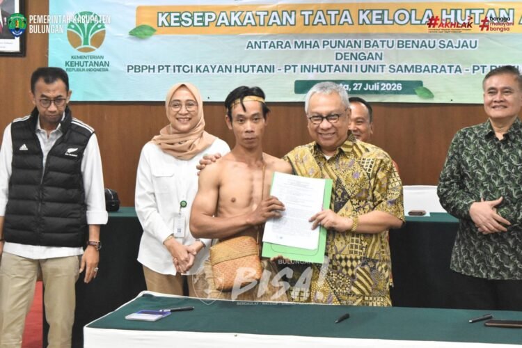 Hutan Adat Punan Batu Benau Sajau Menuju Pengakuan Penuh, Bulungan Jadi Percontohan Nasional