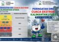 BMKG: Mayoritas Wilayah Kaltara Cerah, Bulungan Berpotensi Diguyur Hujan Sedang hingga Lebat