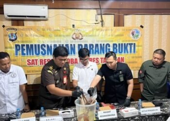 Kasat Resnarkoba Tarakan Tegaskan Sabu Barang Bukti Tak Boleh Kembali Beredar