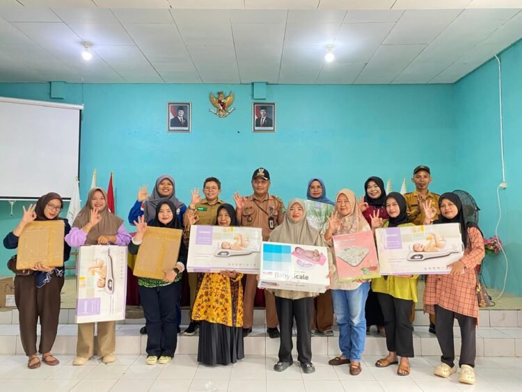 Peralatan Posyandu Diperkuat, Pertamina EP Bunyu Field Dukung Upaya Tekan Stunting