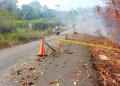 Asap Batu Bara Karhutla Muncul di Jalan Amal, Aktivitas UBT Terancam Terganggu