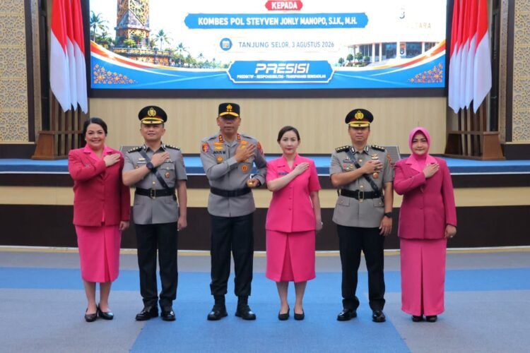 Kapolda Kaltara Tekankan Penguatan SDM Polri Saat Sertijab Karo SDM