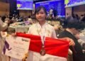Dari Solo ke Thailand, Adelia Bawa Pulang Medali Perunggu Olimpiade Sains