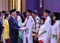 Bupati Wempi Kukuhkan Paskibraka Malinau, Titip Amanah untuk Kibarkan Merah Putih