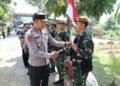Sambangi Satgas Pamtas di Malinau, Kapolda Kaltara Tekankan Pentingnya Sinergi TNI–Polri