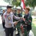 Sambangi Satgas Pamtas di Malinau, Kapolda Kaltara Tekankan Pentingnya Sinergi TNI–Polri