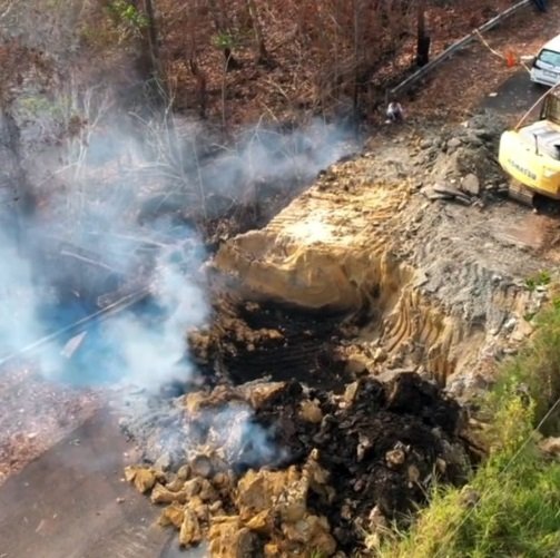 Batu Bara di Bawah Tanah Terbakar, Pemkot Tarakan Gali hingga Lima Meter