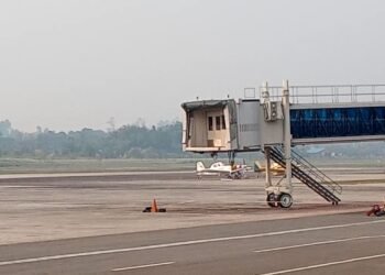 Kabut Asap Selimuti Tarakan, Penumpang Pesawat Terpaksa Menunggu Kepastian Penerbangan