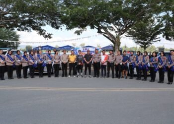 Minggu Pagi Jadi Lebih Semarak, Polantas Ajak Warga Dekat dengan Keselamatan Berlalu Lintas