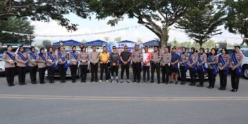 Minggu Pagi Jadi Lebih Semarak, Polantas Ajak Warga Dekat dengan Keselamatan Berlalu Lintas