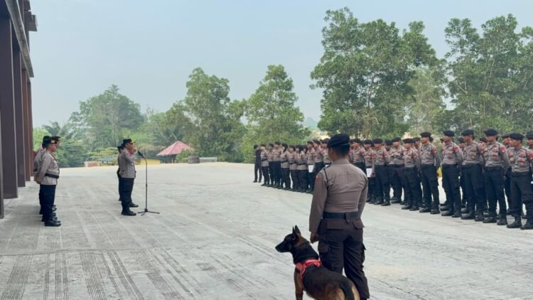 Wakapolda Kaltara Minta Ditsamapta Pastikan Peralatan Karhutla Siap Digunakan