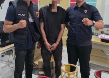 Toko Laris Jaya Dua Kali Dibobol, Polres Tarakan Amankan Seorang Pria