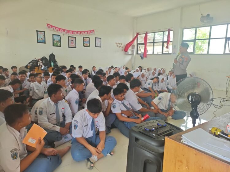 Ditbinmas Polda Kaltara Bekali Pelajar SMAN 2 Tanjung Selor Hadapi Ancaman di Lingkungan Remaja