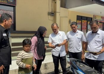 Polres Tarakan Kembalikan Motor Temuan kepada Pemilik Sah