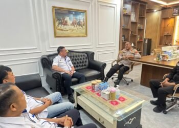 Polres Tarakan dan KSOP Kelas II Perkuat Koordinasi Keamanan Pelabuhan