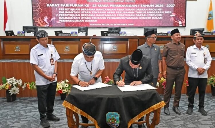 DPRD-Pemprov Kaltara Sepakati APBD Perubahan 2026 Rp2,368 Triliun