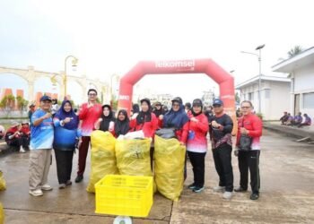 Bukan Sekadar Olahraga, Korpri Sport Day Tarakan Angkut 545,4 Kg Sampah