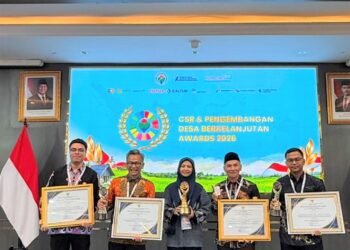 Mina Padi PHKT Dongkrak Pendapatan Petani Sebakung Jaya, Raih Gold CSR & PDB Awards 2026