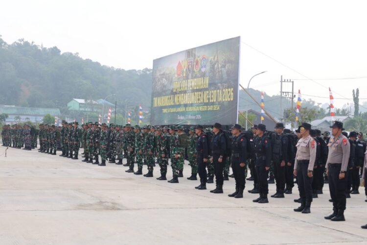 TMMD ke-130 Resmi Dibuka di Tarakan, Khairul Tekankan Manfaat Nyata bagi Masyarakat