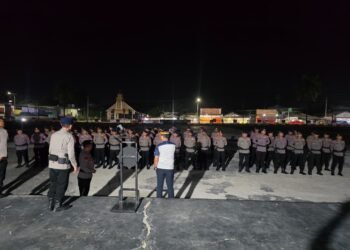 Kapolda Kaltara Tekankan Kesiapsiagaan, 65 Personel Brimob Hadir dalam PLB