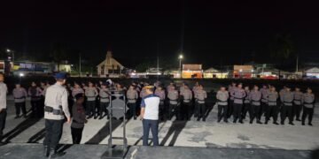 Kapolda Kaltara Tekankan Kesiapsiagaan, 65 Personel Brimob Hadir dalam PLB