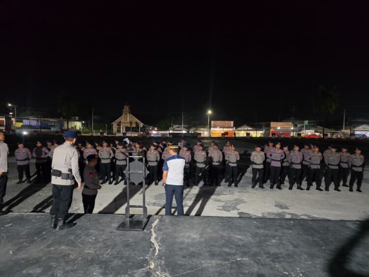 Kapolda Kaltara Tekankan Kesiapsiagaan, 65 Personel Brimob Hadir dalam PLB