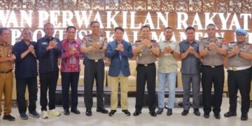 Ketua DPRD Kaltara Sambut Kapolda, Komitmen Jaga Kondusivitas Daerah Diperkuat