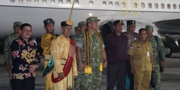 Wakapolda Kaltara Hadiri Penyambutan Wakil Panglima TNI, Perkuat Kolaborasi Lintas Instansi
